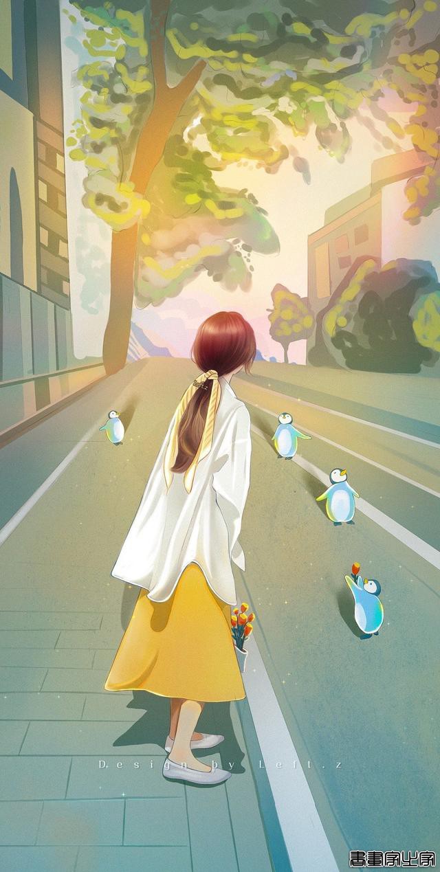 仙气飘飘的光影插画壁纸（二），美哭了-17.jpg