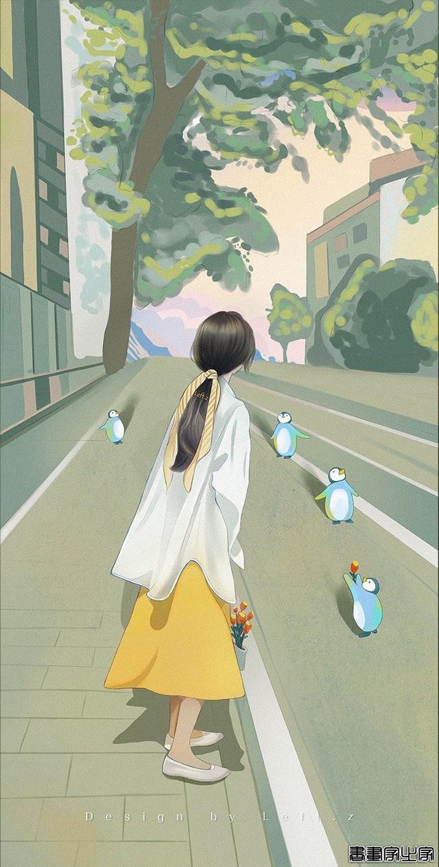 仙气飘飘的光影插画壁纸（二），美哭了-16.jpg