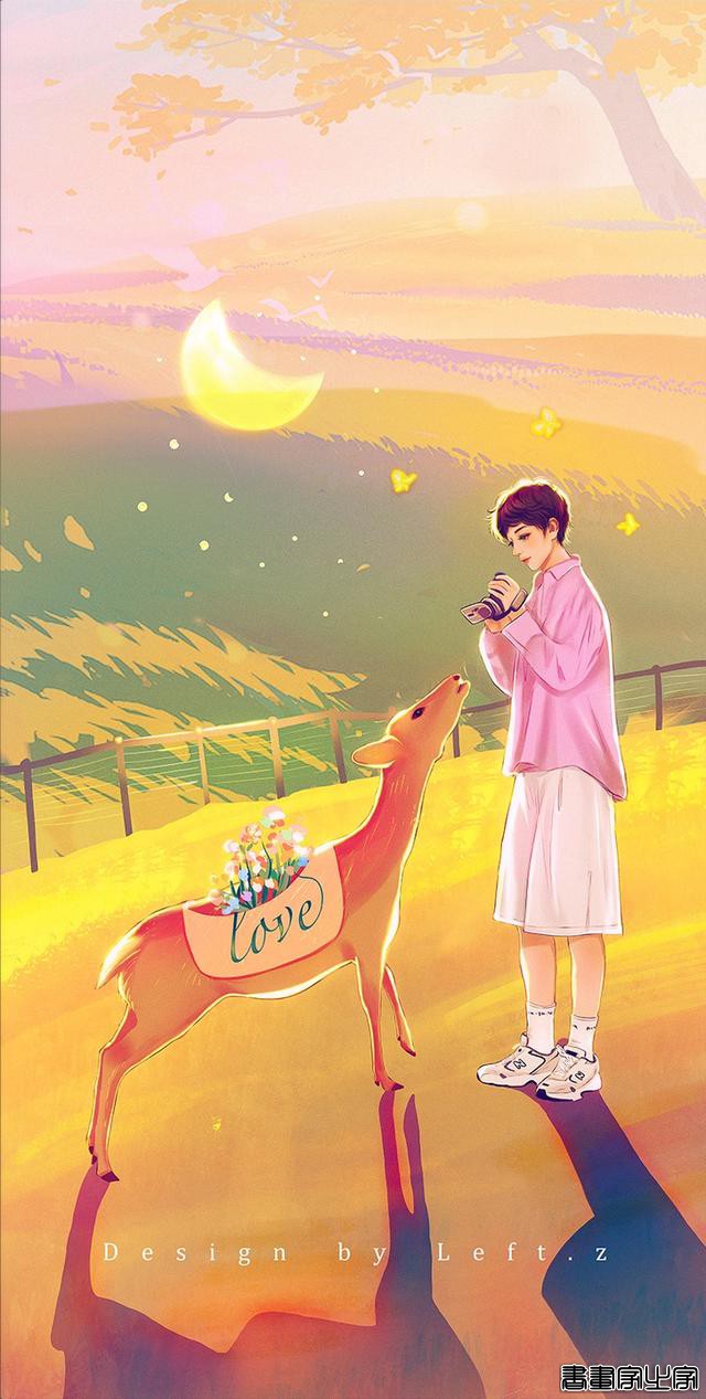 仙气飘飘的光影插画壁纸（二），美哭了-18.jpg