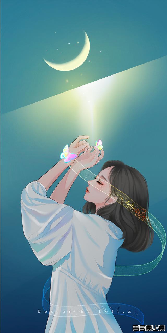 仙气飘飘的光影插画壁纸（二），美哭了-25.jpg