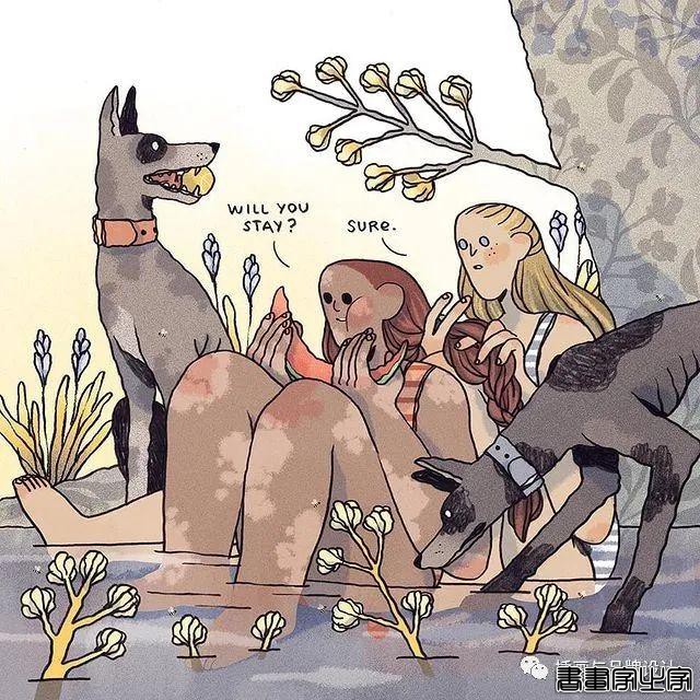 插画丨可爱的有点天真，夸张有趣的人物造型，风格独特充满童话想象力-5.jpg