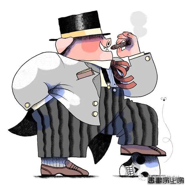 插画丨可爱的有点天真，夸张有趣的人物造型，风格独特充满童话想象力-36.jpg