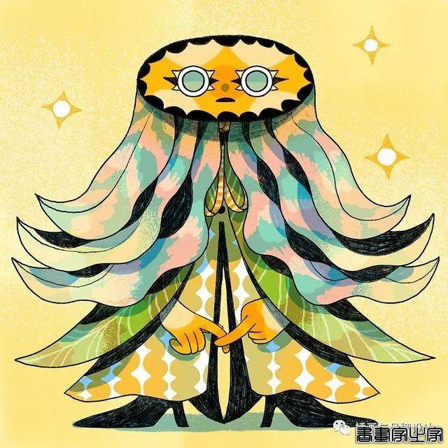 插画丨可爱的有点天真，夸张有趣的人物造型，风格独特充满童话想象力-42.jpg