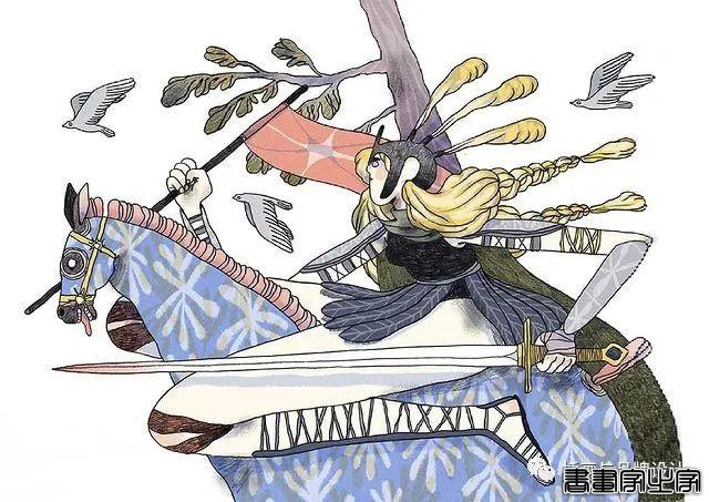 插画丨可爱的有点天真，夸张有趣的人物造型，风格独特充满童话想象力-65.jpg