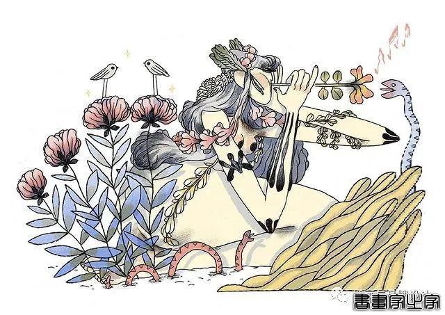 插画丨可爱的有点天真，夸张有趣的人物造型，风格独特充满童话想象力-67.jpg