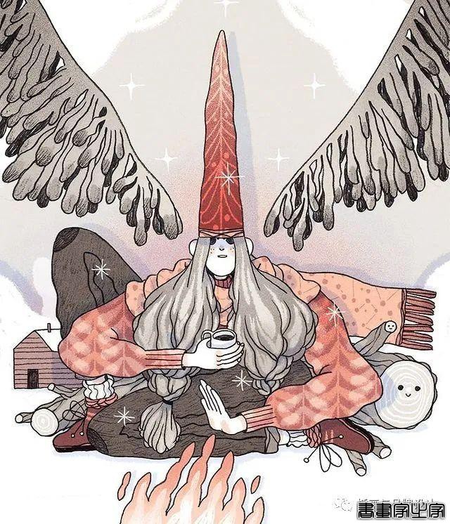 插画丨可爱的有点天真，夸张有趣的人物造型，风格独特充满童话想象力-70.jpg