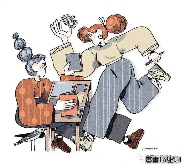 插画丨可爱的有点天真，夸张有趣的人物造型，风格独特充满童话想象力-71.jpg
