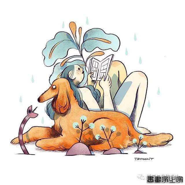 插画丨可爱的有点天真，夸张有趣的人物造型，风格独特充满童话想象力-75.jpg