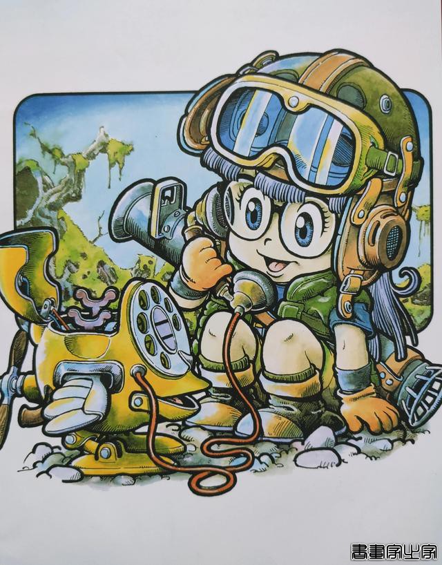 分享漫画家鸟山明大师的一些精美插画「第二弹」-5.jpg