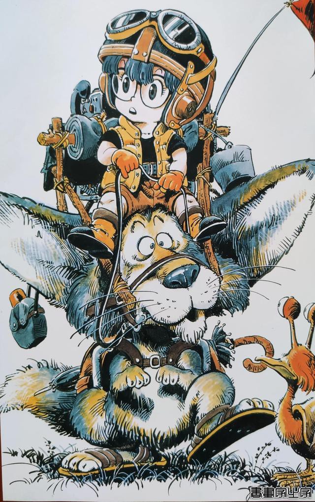分享漫画家鸟山明大师的一些精美插画「第二弹」-8.jpg