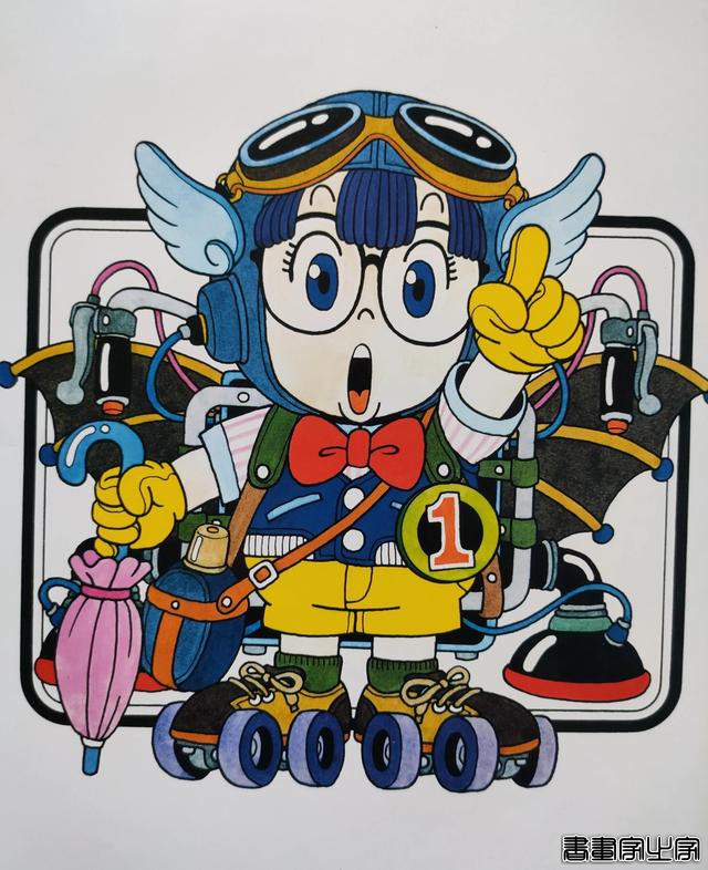 分享漫画家鸟山明大师的一些精美插画「第二弹」-15.jpg