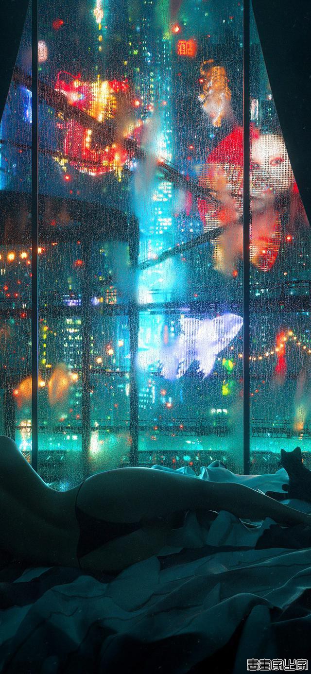 个性插画壁纸，赛博世界-5.jpg