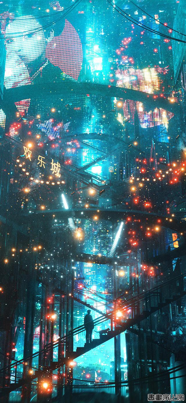 个性插画壁纸，赛博世界-10.jpg