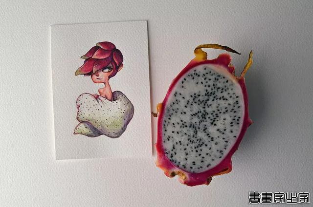 「设计师」以水果、蔬菜为灵感，创作的插画，风格很新奇-7.jpg