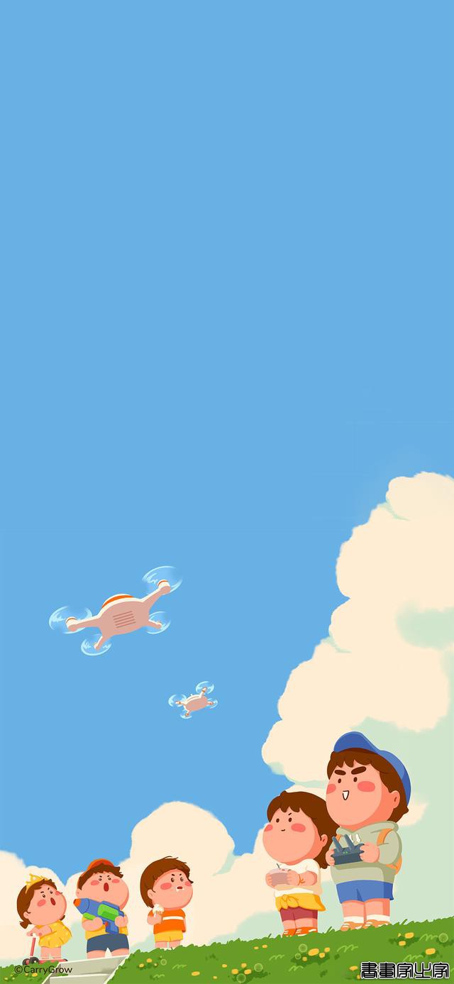 超治愈的壁纸，最全小情侣的日常插画-22.jpg