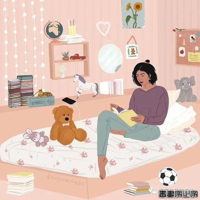 插画丨精湛的画技与高雅柔和色调搭配，描绘出女性闲暇时光里的美好-5.jpg