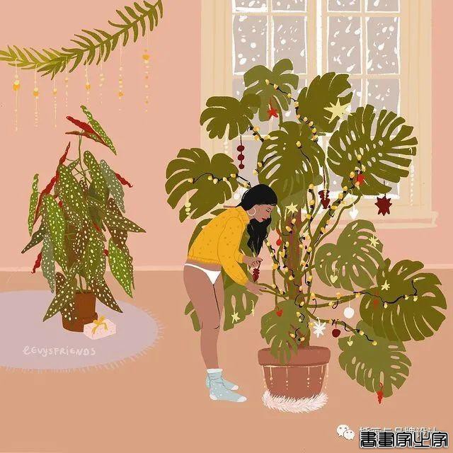 插画丨精湛的画技与高雅柔和色调搭配，描绘出女性闲暇时光里的美好-12.jpg