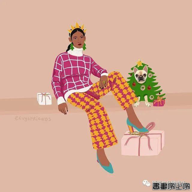 插画丨精湛的画技与高雅柔和色调搭配，描绘出女性闲暇时光里的美好-15.jpg