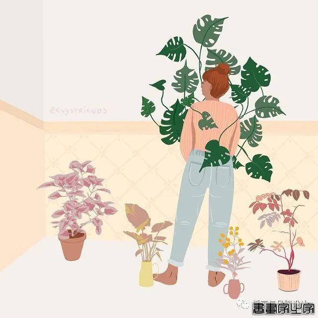 插画丨精湛的画技与高雅柔和色调搭配，描绘出女性闲暇时光里的美好-17.jpg
