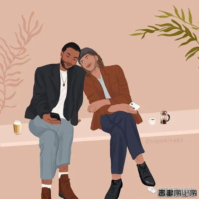 插画丨精湛的画技与高雅柔和色调搭配，描绘出女性闲暇时光里的美好-34.jpg