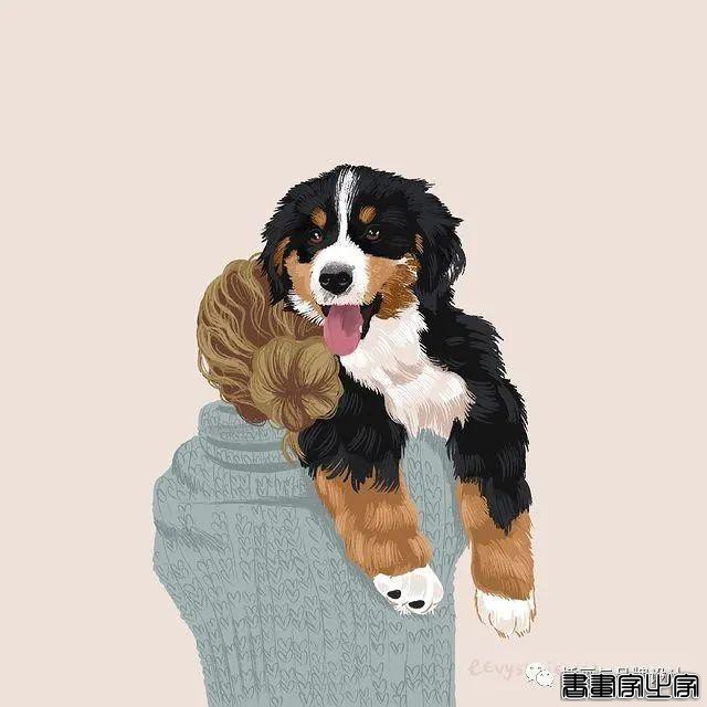 插画丨精湛的画技与高雅柔和色调搭配，描绘出女性闲暇时光里的美好-35.jpg
