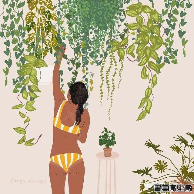 插画丨精湛的画技与高雅柔和色调搭配，描绘出女性闲暇时光里的美好-41.jpg