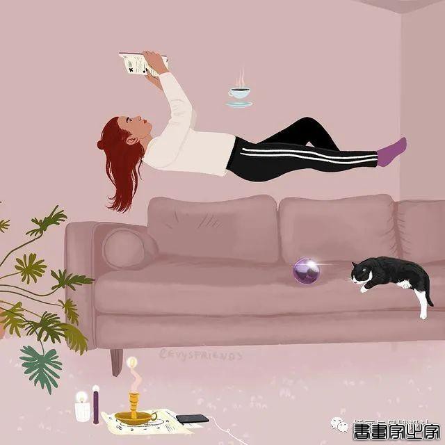 插画丨精湛的画技与高雅柔和色调搭配，描绘出女性闲暇时光里的美好-40.jpg