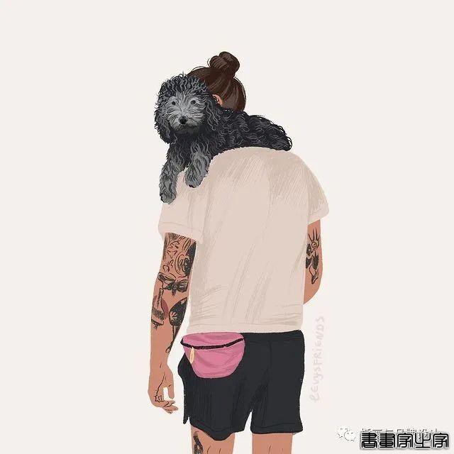 插画丨精湛的画技与高雅柔和色调搭配，描绘出女性闲暇时光里的美好-50.jpg