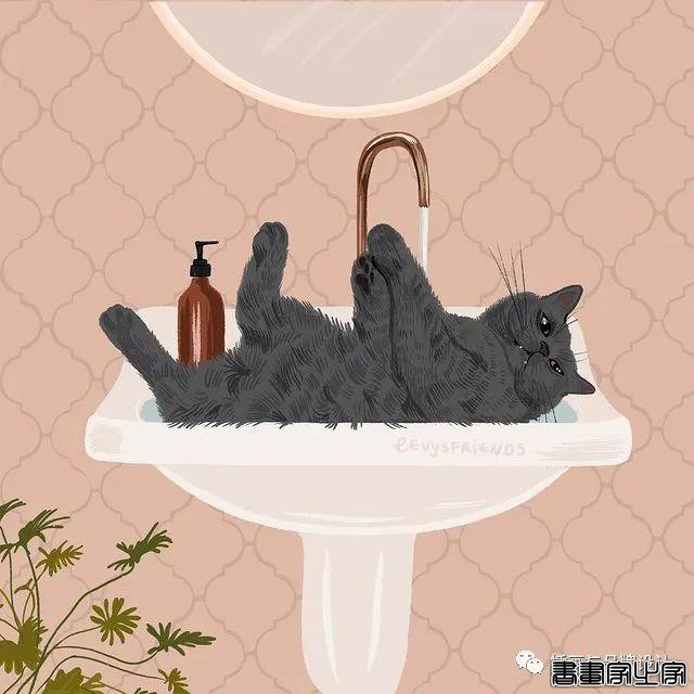 插画丨精湛的画技与高雅柔和色调搭配，描绘出女性闲暇时光里的美好-52.jpg