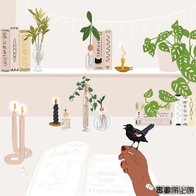 插画丨精湛的画技与高雅柔和色调搭配，描绘出女性闲暇时光里的美好-51.jpg