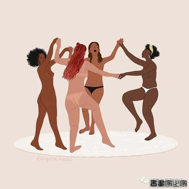 插画丨精湛的画技与高雅柔和色调搭配，描绘出女性闲暇时光里的美好-57.jpg