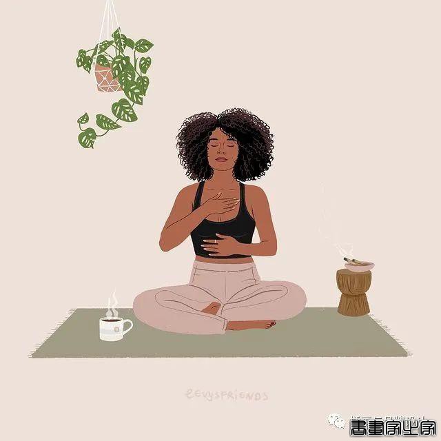 插画丨精湛的画技与高雅柔和色调搭配，描绘出女性闲暇时光里的美好-59.jpg