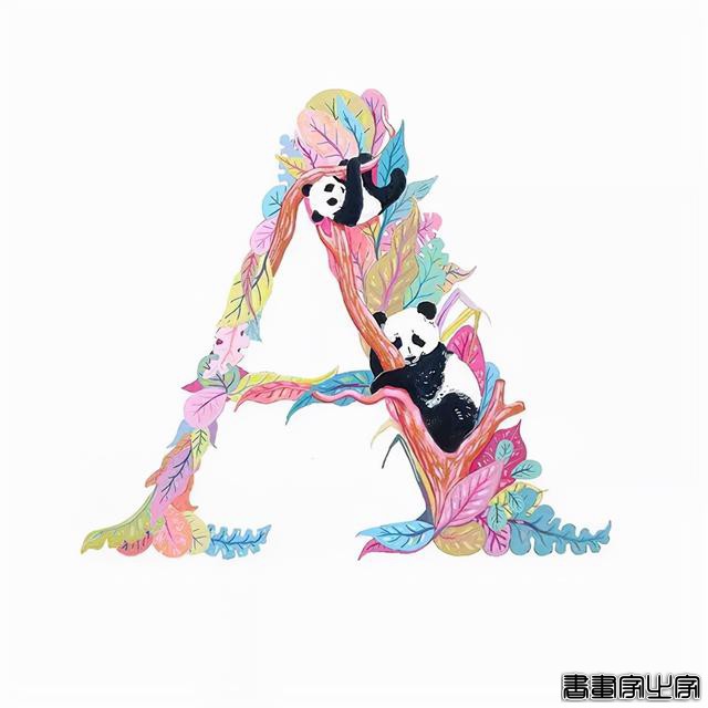 「设计师」精彩的手绘字母插画，为字母增加活力，变得十分优雅-4.jpg