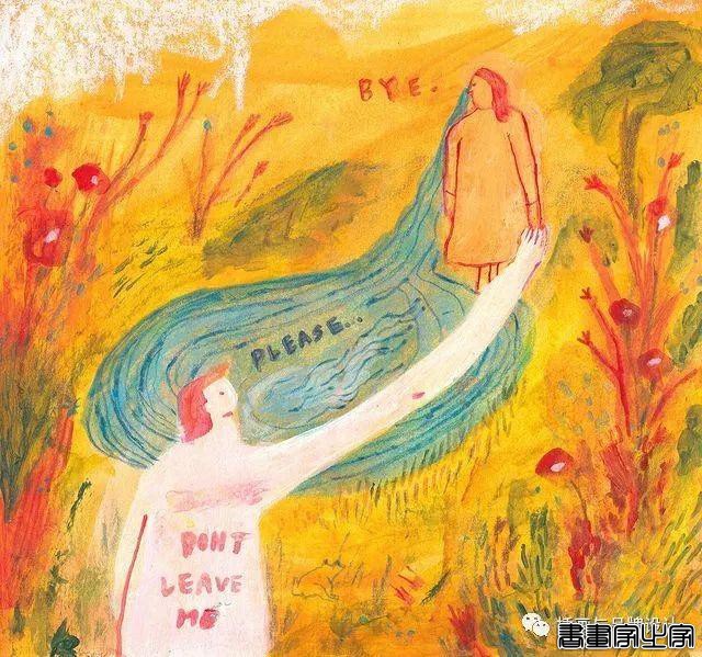 手绘丨轻松温暖的质感插画，捕捉稍纵即逝的瞬间，传达出无比舒适的平静感-8.jpg