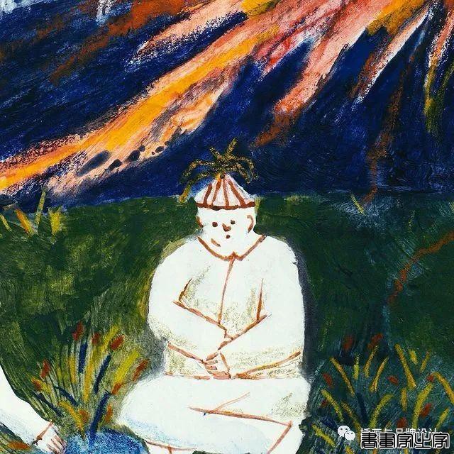 手绘丨轻松温暖的质感插画，捕捉稍纵即逝的瞬间，传达出无比舒适的平静感-14.jpg