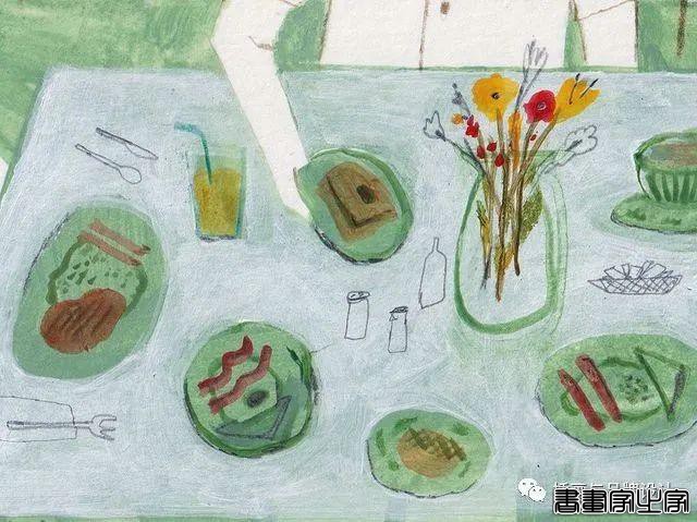 手绘丨轻松温暖的质感插画，捕捉稍纵即逝的瞬间，传达出无比舒适的平静感-31.jpg