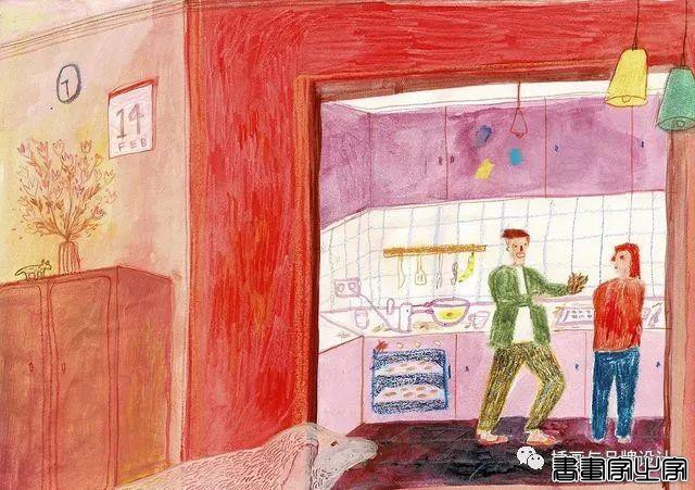 手绘丨轻松温暖的质感插画，捕捉稍纵即逝的瞬间，传达出无比舒适的平静感-30.jpg