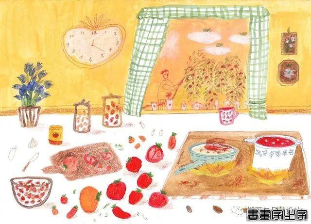 手绘丨轻松温暖的质感插画，捕捉稍纵即逝的瞬间，传达出无比舒适的平静感-35.jpg