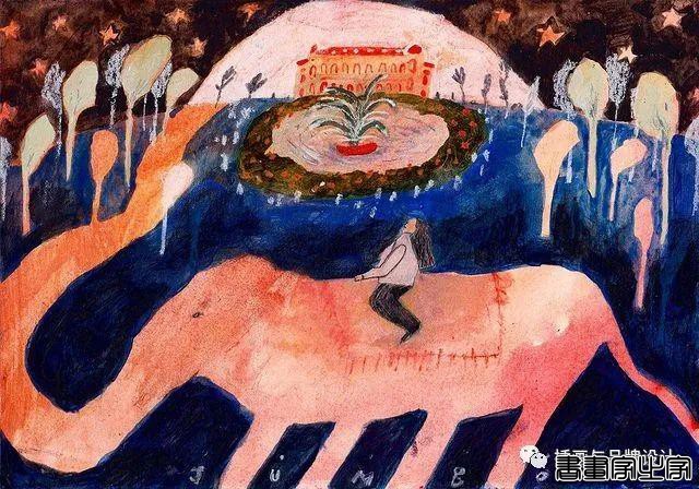手绘丨轻松温暖的质感插画，捕捉稍纵即逝的瞬间，传达出无比舒适的平静感-42.jpg
