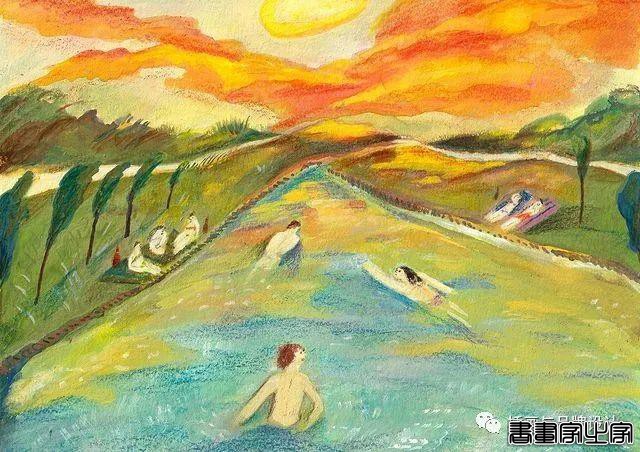 手绘丨轻松温暖的质感插画，捕捉稍纵即逝的瞬间，传达出无比舒适的平静感-52.jpg