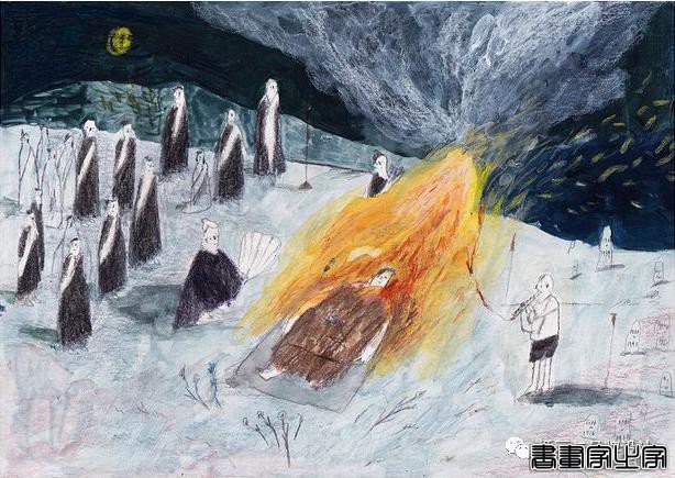 手绘丨轻松温暖的质感插画，捕捉稍纵即逝的瞬间，传达出无比舒适的平静感-57.jpg