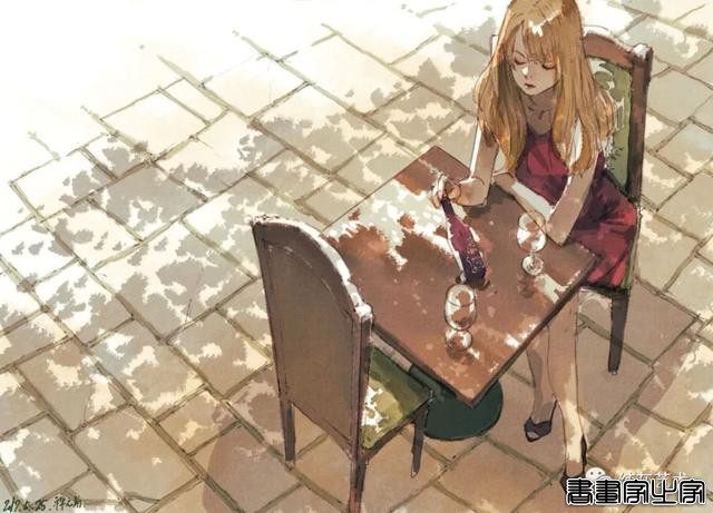 有复古氛围的人物场景插画-12.jpg