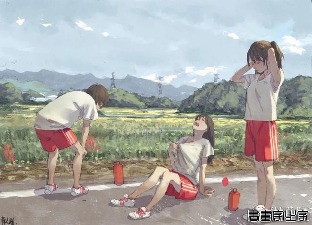 有复古氛围的人物场景插画-20.jpg