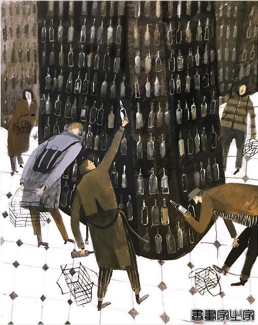 插画丨洒脱幽默的笔触描绘日常生活与城市街景，满溢复古的气息，颇具俄罗斯风情-18.jpg