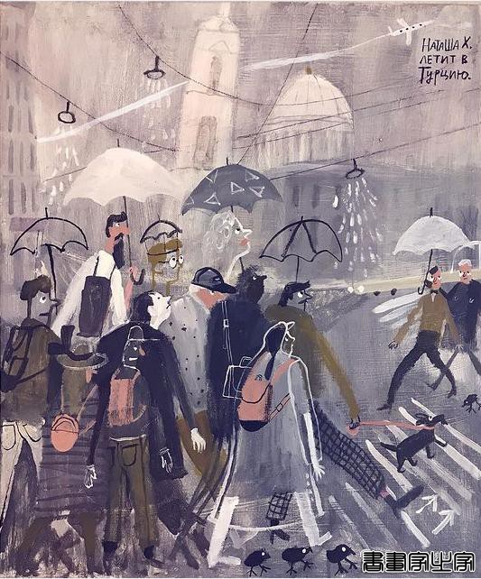 插画丨洒脱幽默的笔触描绘日常生活与城市街景，满溢复古的气息，颇具俄罗斯风情-24.jpg