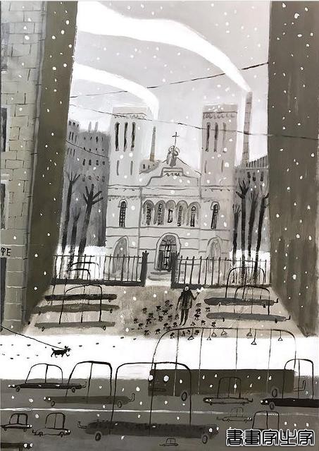 插画丨洒脱幽默的笔触描绘日常生活与城市街景，满溢复古的气息，颇具俄罗斯风情-26.jpg
