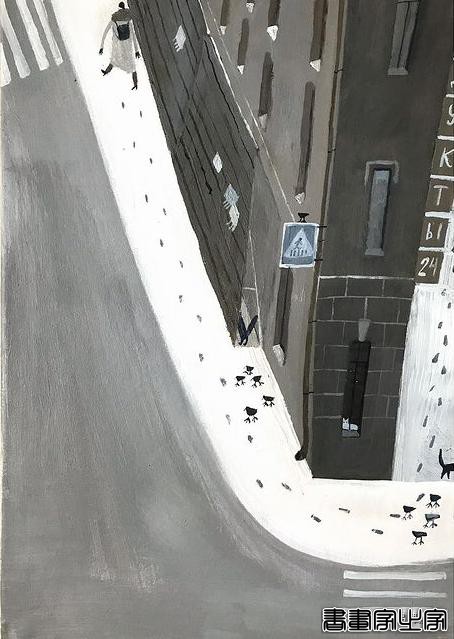 插画丨洒脱幽默的笔触描绘日常生活与城市街景，满溢复古的气息，颇具俄罗斯风情-29.jpg