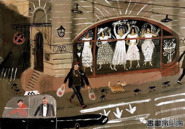 插画丨洒脱幽默的笔触描绘日常生活与城市街景，满溢复古的气息，颇具俄罗斯风情-45.jpg