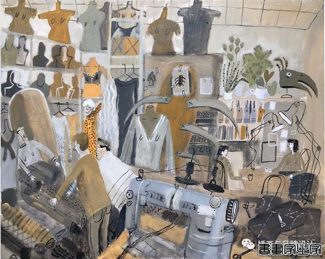 插画丨洒脱幽默的笔触描绘日常生活与城市街景，满溢复古的气息，颇具俄罗斯风情-48.jpg
