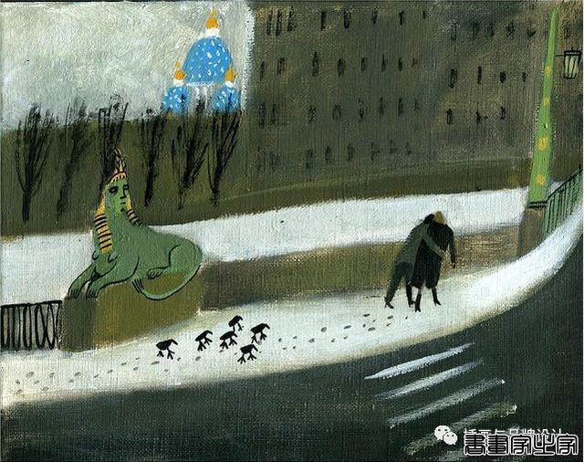 插画丨洒脱幽默的笔触描绘日常生活与城市街景，满溢复古的气息，颇具俄罗斯风情-54.jpg